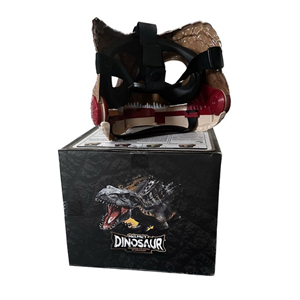 اسباب بازی ماسک سر دایناسور متوسط با فک متحرک Dinosaur head mask _اسباب بازی اکشن فیگور